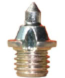 POINTES ACIER 6MM POUR CHAUSSURES D'ATHLETISME Construction en acier surmonté d"une pointe en tungstène soudé
